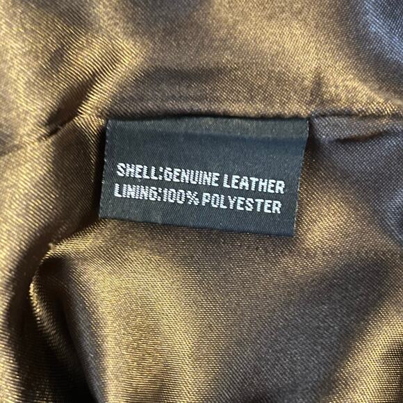 Montanaco Leather Suede Jacket Chocolate Brown Floral Embroidered Woman’s Large - Picture 5 of 7